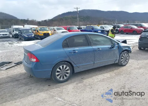 2009 Honda Civic Ex из США, поврежденный, VIN 2HGFA168X9H539004